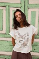 Polera Nirva Orgánica Blanca Mujer-1