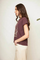 Polera Nirva Orgánica Burdeo Mujer-3