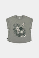 Polera Nirva Orgánica Verde Mujer-7