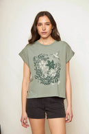 Polera Nirva Orgánica Verde Mujer-2
