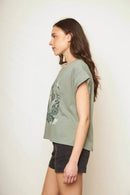 Polera Nirva Orgánica Verde Mujer-3