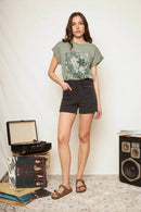 Polera Nirva Orgánica Verde Mujer-6