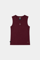 Polera Popy Orgánica Burdeo Mujer-7