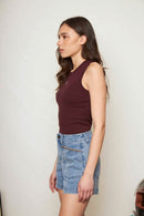 Polera Popy Orgánica Burdeo Mujer-4