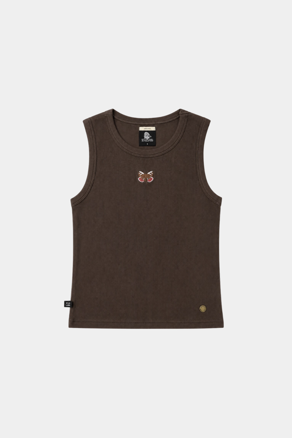 Polera Popy Orgánica Café Mujer