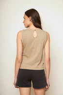 Polera Seris Orgánica Beige Mujer-3