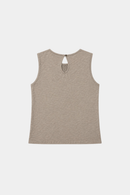 Polera Seris Orgánica Beige Mujer-8