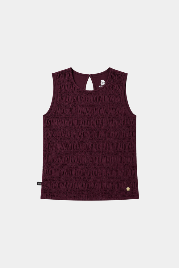 Polera Seris Orgánica Morada Mujer