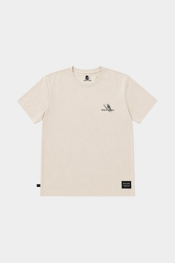 Polera Soles Orgánica Beige Hombre