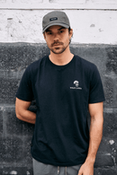 Polera Soles Orgánica Negra Hombre-1