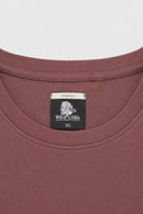 Polera Bat Parche Orgánica Burdeo Puma Hombre-9
