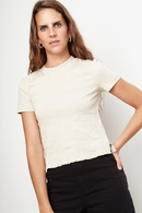 Polera Hilia Orgánica Beige Mujer-2
