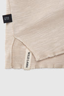 Polera Hilia Orgánica Beige Mujer-10