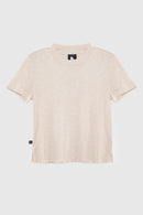 Polera Hilia Orgánica Beige Mujer-7