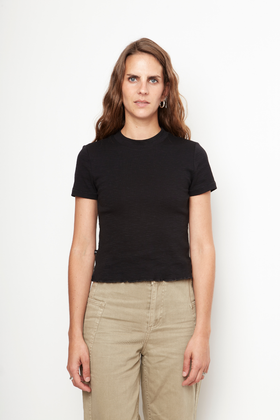 Polera Hilia Orgánica Negro Mujer - 0