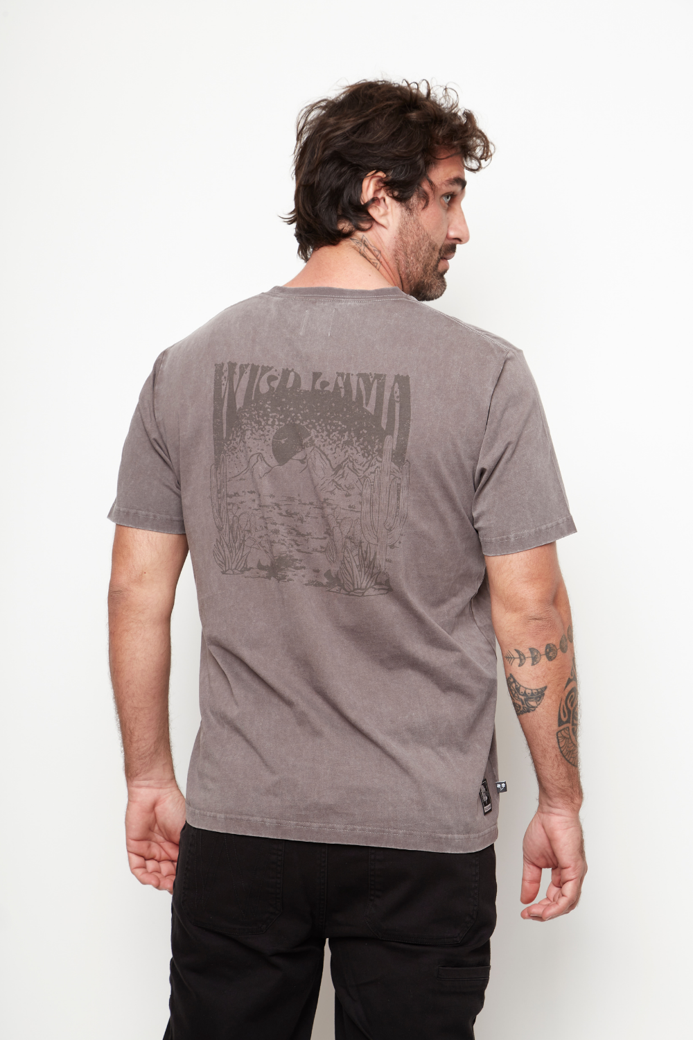 Polera Karu Orgánica Gris Hombre - 0