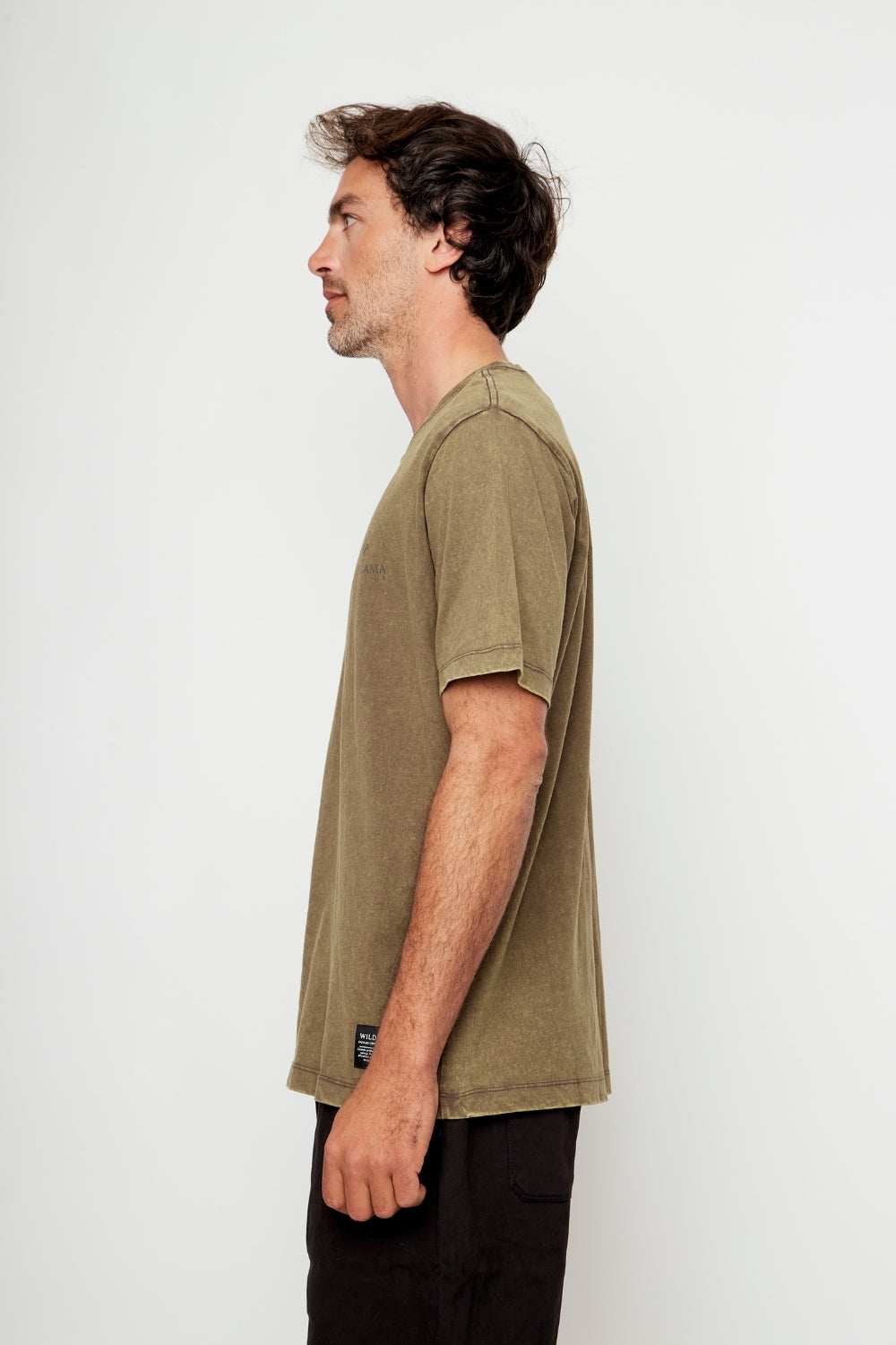 Polera Soles Orgánica Verde Hombre