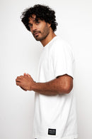 Polera Bat Orgánica Blanca Hombre-2