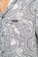 Camisa Mero Paisley Azul Hombre ECOVERO™-6