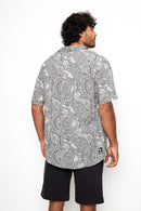 Camisa Mero Paisley Azul Hombre ECOVERO™-5