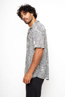 Camisa Mero Paisley Azul Hombre ECOVERO™-4