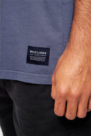 Polera Bat Orgánica Azul Hombre-5