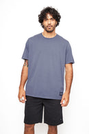 Polera Bat Orgánica Azul Hombre-2