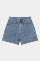 Short Nix Orgánico Denim Azul Mujer-7