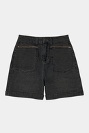 Short Nix Orgánico Denim Negro Mujer-6