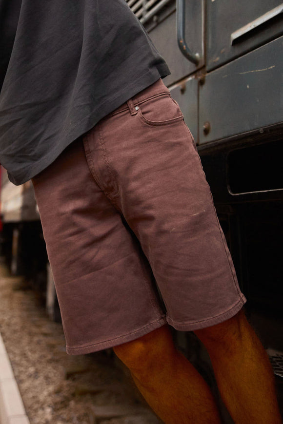 Short Oren Orgánico Café Hombre