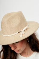Sombrero Tilo Fibra de Origen Natural Beige-3