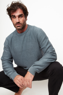 Sweater Rob Orgánico Gris Hombre-5