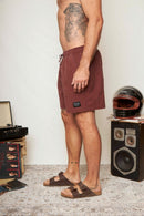 Traje De Baño Enzo Reciclado Burdeo Claro Hombre-3