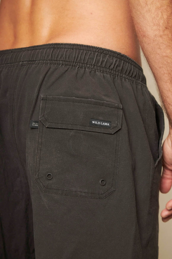 Traje De Baño Enzo Reciclado Negro Hombre