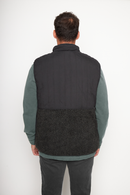 Polar Bayo Sin Mangas Reciclado Negro Hombre-4