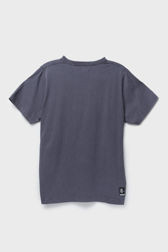 Polera Genovesa Orgánica Azul Parque Mujer
