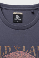 Polera Genovesa Orgánica Azul Parque Mujer-7