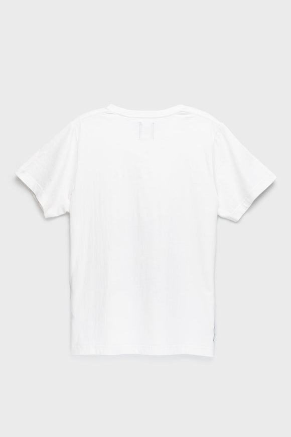 Polera Genovesa Orgánica Blanca Mujer