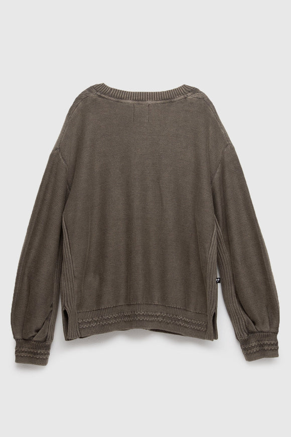 Cardigan Sani Orgánico Verde Mujer
