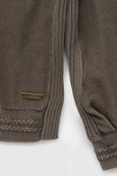Cardigan Sani Orgánico Verde Mujer-8