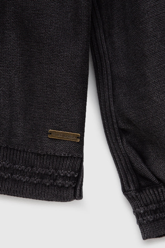 Cardigan Sani Orgánico Marengo Mujer