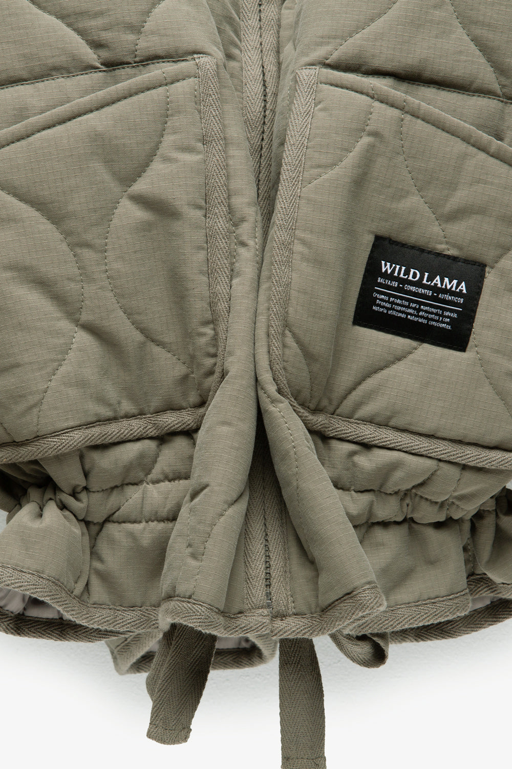 Chaqueta Vespa Cord Orgánica Verde Mujer
