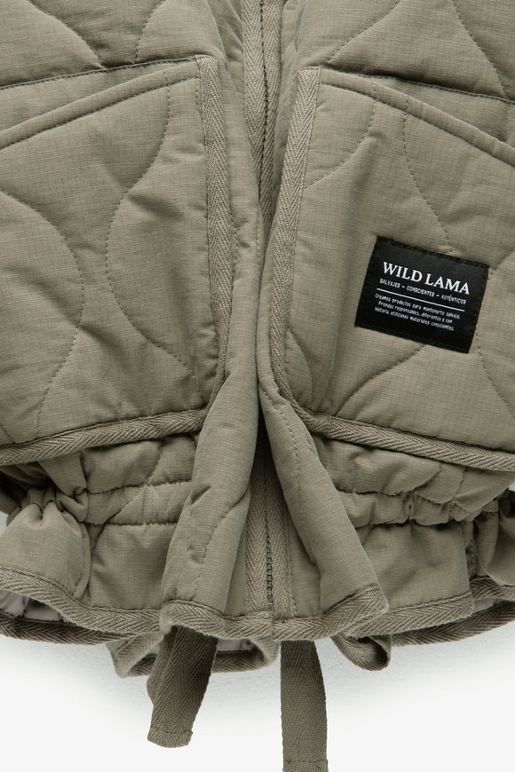 Chaqueta Vespa Cord Orgánica Verde Mujer