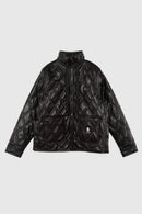 Parka Nita PU Reciclada Negro Mujer-8