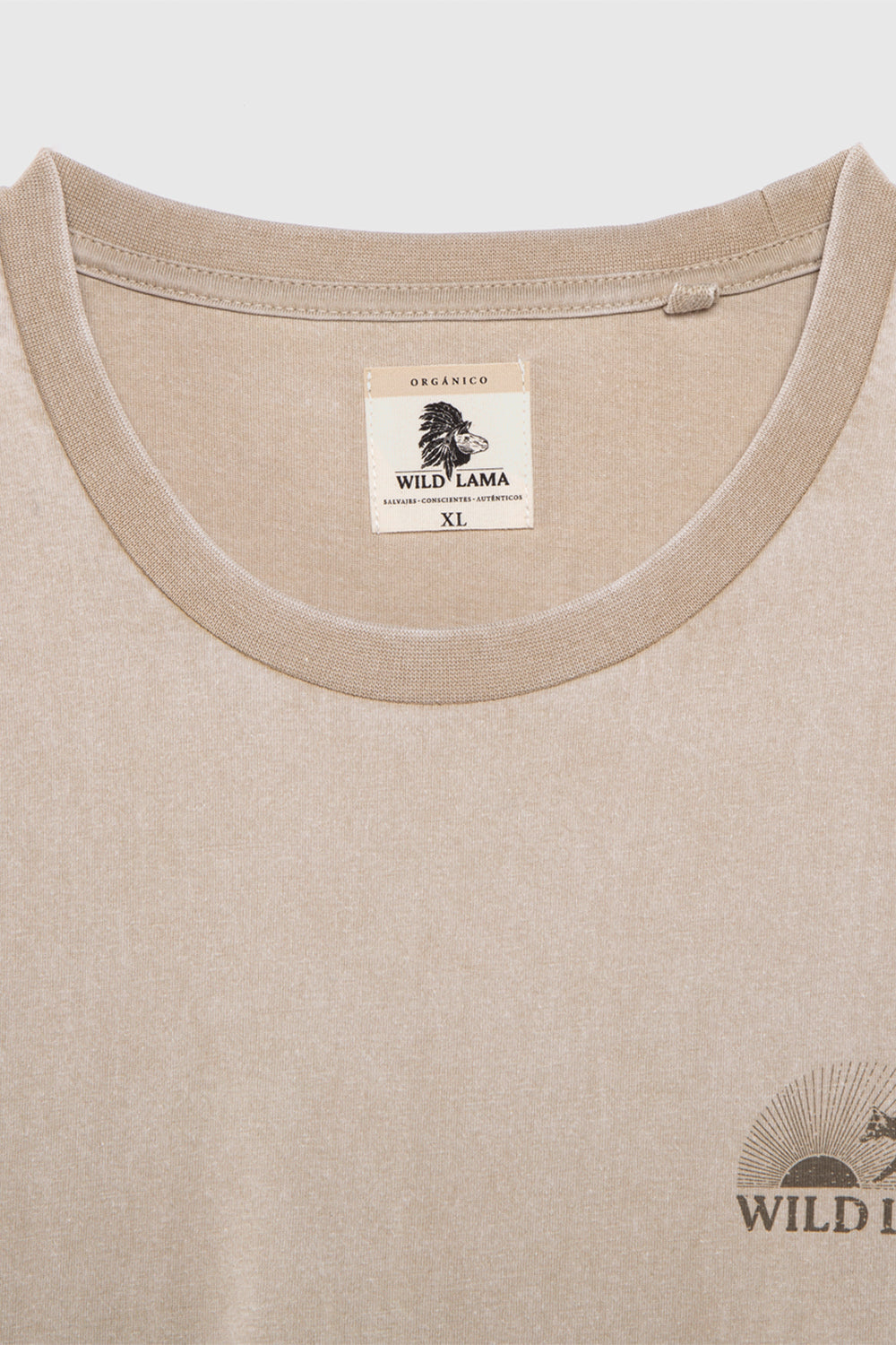 Polera Taiel Orgánica Beige Hombre