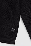 Sweater Rau Orgánico Negro Hombre-8