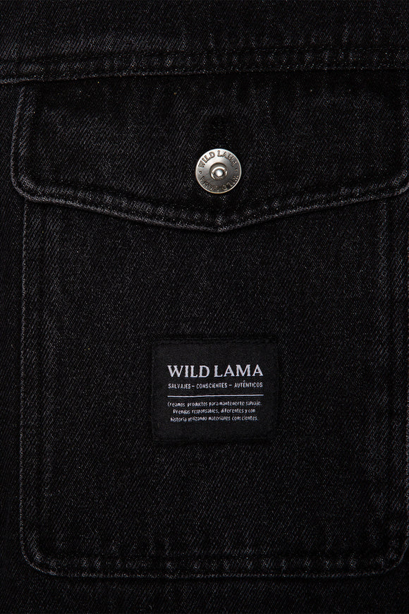 Chaqueta Petro Orgánica Negro Hombre