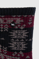 Calcetin Urbano Roku Orgánico Tribal Azul-2