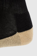 Calcetin Urbano Roku Orgánico Tribal Negro-3