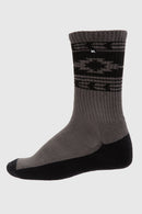 Calcetin Urbano Roku Orgánico Tribal Gris-1